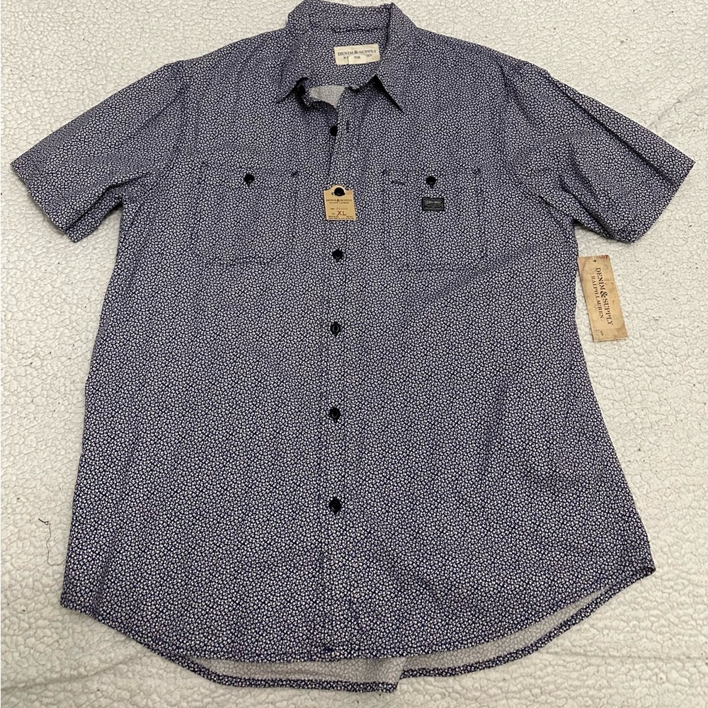 Macys XL Short-Sleeve Button-Down